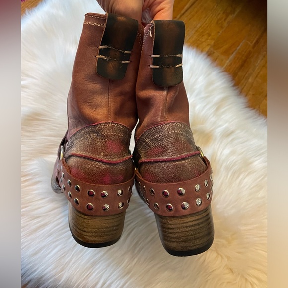 Freebird by Steven Ramone Fuschia Pink Boots New - Picture 4 of 6